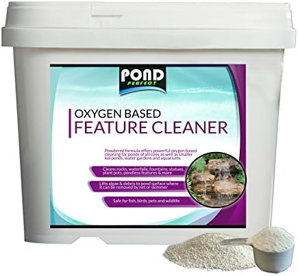Oxygen Based Pond Rock &amp; Waterfall Cleaner Algae Remover