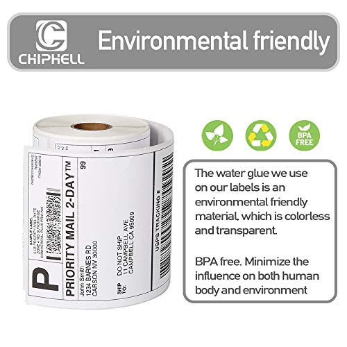 Dymo 4XL Labels 1744907 Compatible 4"×6" Extra Large Shipping Labels for Dymo LabelWriter 4XL, 220 Labels per roll, 4 Rolls