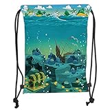 Custom Printed Drawstring Backpacks Bags,Cartoon