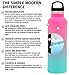 Simple Modern 32oz Ascent Water Bottle - Hydro Vacuum Insulated Tumbler Flask w/Handle Lid - Pink Double Wall Stainless Steel Reusable - Leakproof: Ombre: Sorbet