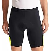 PEARL IZUMI Padded Bike Shorts for Men, 9" Quest Cycling Shorts, Breathable & Moisture-Wicking with Reflective Elements.