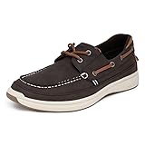 Nautica Men's Lace-Up Moccasin Boat Shoe Casual