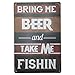 Beer Tin Sign Retro Decoration for Home Bar 6pcs