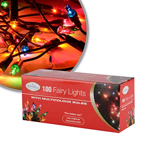 The Christmas Workshop 100 Shadeless Fairy Lights