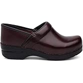 Dansko Women’s Professional Slip-On Clogs –Rocker Sole and Arch Support for Comfort-Ideal for Nursing, Food Service, Healthcare Cordovan Cabrio 10.5-11 M US