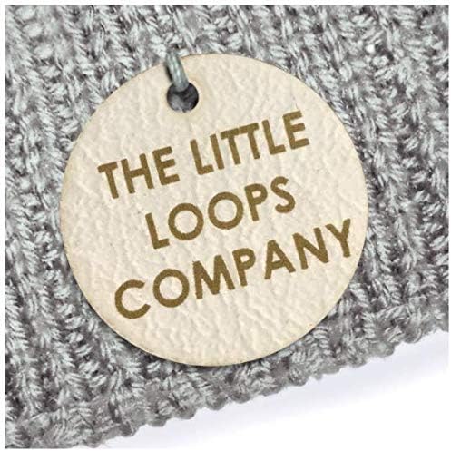 Cream Personalised Faux Leather Tags Circle Round 25mm Product tags, custom business, handmade with love tags,business labels, Macrame 013