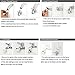 Brass Sink Valve Diverter Faucet Splitter For Kitchen or Bathroom Sink Faucet Faucet to Hose Adapter With Universal Faucet Adaptor Splitter Part (Style B)