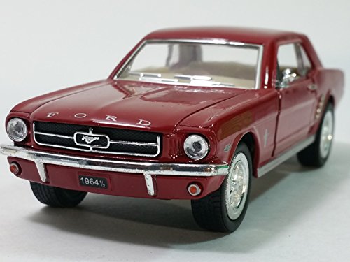 Kinsmart Rust 1964 1/2 Ford Mustang Hardtop 1/34 Scale Diecast Sports Car