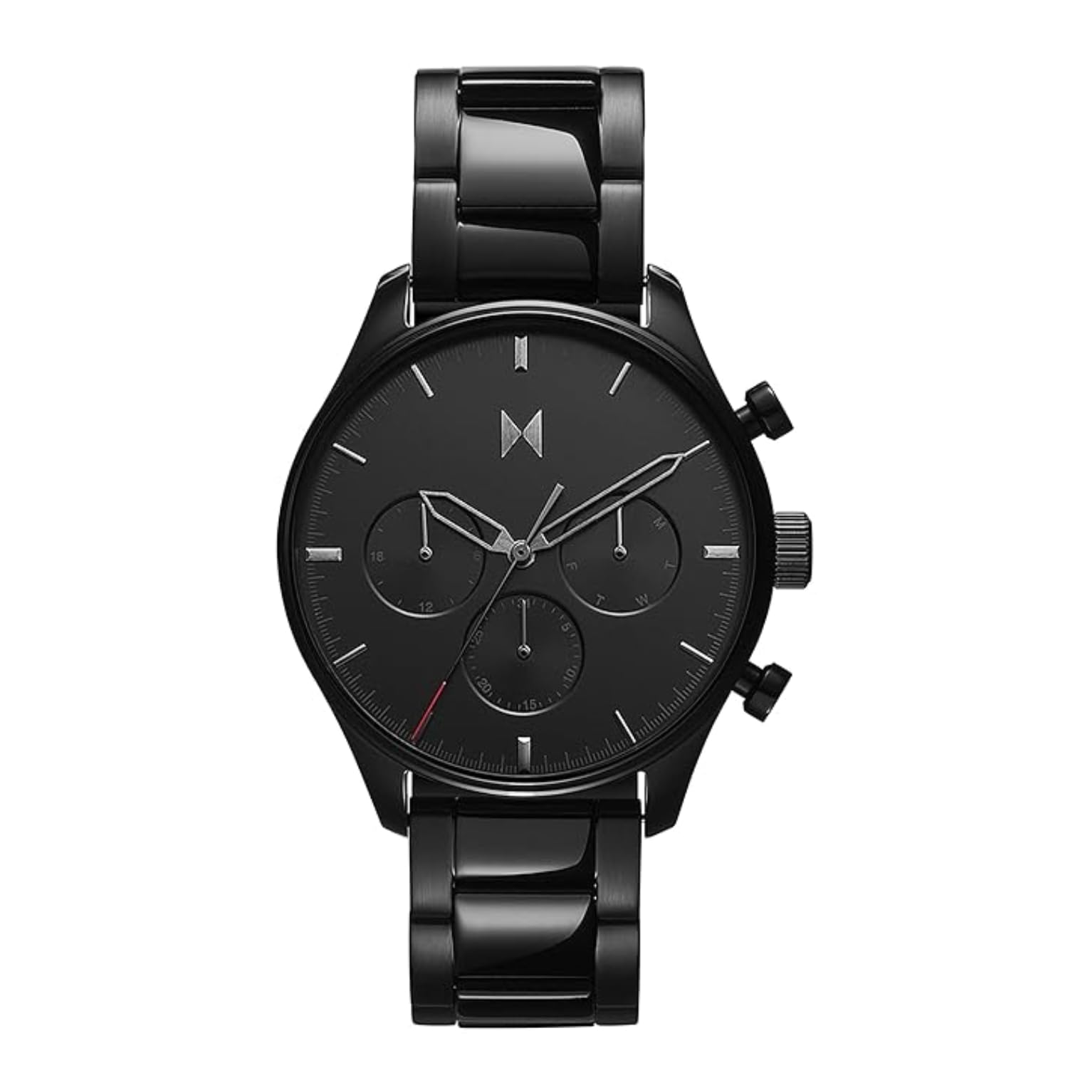 MVMT Analogue Multifunction Quartz Watch for Men with Black Stainless Steel Bracelet - 28000232-D