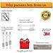 Adjustable Child Safety Straps Locks ~$327 Bonus Gift – Baby Proof Drawer, Appliances, Furniture, Cabinets, Door - Easy to Install & Remove - 3M Adhesive & Multi-Use Toddler Proof Kit Latch