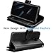 Tekcoo Compatible for Galaxy S9 Wallet Case/Samsung Galaxy S9 PU Leather Case, Luxury ID Cash Credit Card Slots Holder Carrying Folio Flip Cover [Detachable Magnetic Hard Case] & Kickstand -Black