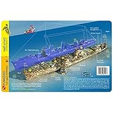 Fumizuki Destroyer Truk Lagoon Wreck Chuuk Waterproof Dive Card