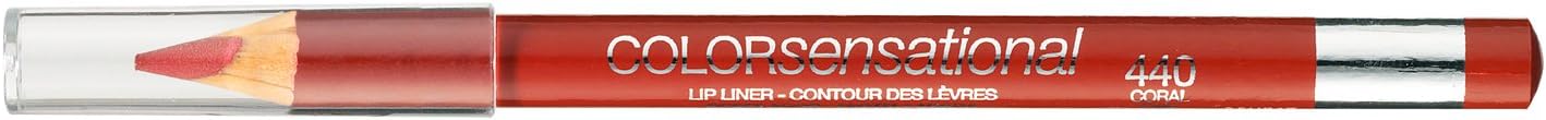 Maybelline Jade Colour Sensational Lip Liner 440 Coral Fire 2.5 g, 2.5 g (Pack of 1)