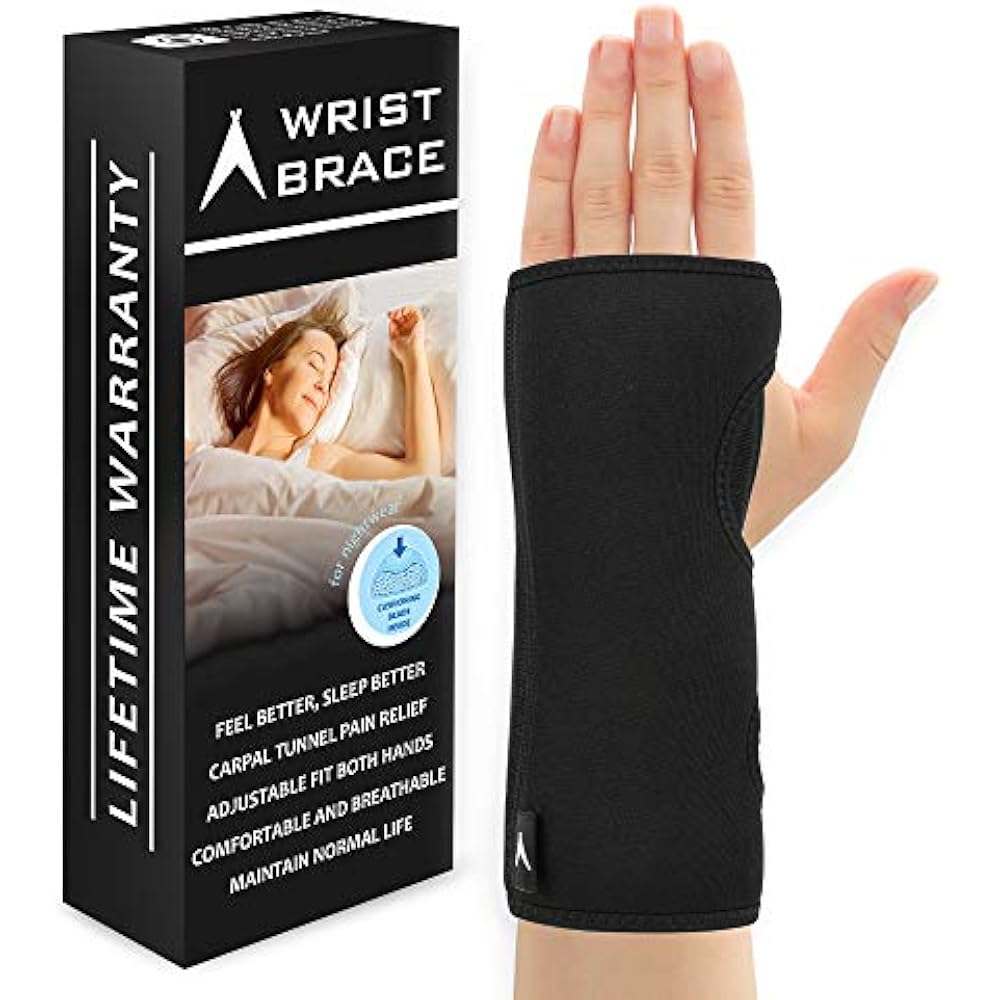 Night Hand & Wrist Braces Sleep Support Carpal Tunnel Relief Fits Both Left eBay