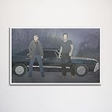 Supernatural art print - 11x17 unframed | made from quotes | typography word art | fan art | sam and dean