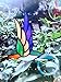 Stained Glass Humming Bird Window Hanging Sun Catcher, 6 1/2