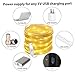 Sanniu 33ft USB Powered LED String Lights, Waterproof Outdoor & Indoor Mini Decorative Copper Wire Starry Fairy Rope Lights for Bedroom, Christmas, Parties, Wedding, Centerpiece. (10m/33ft Warm White)