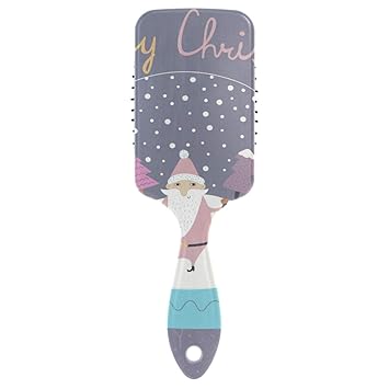 Amazon Com Santa Claus In Glass Globe Air Cushion Comb Hair