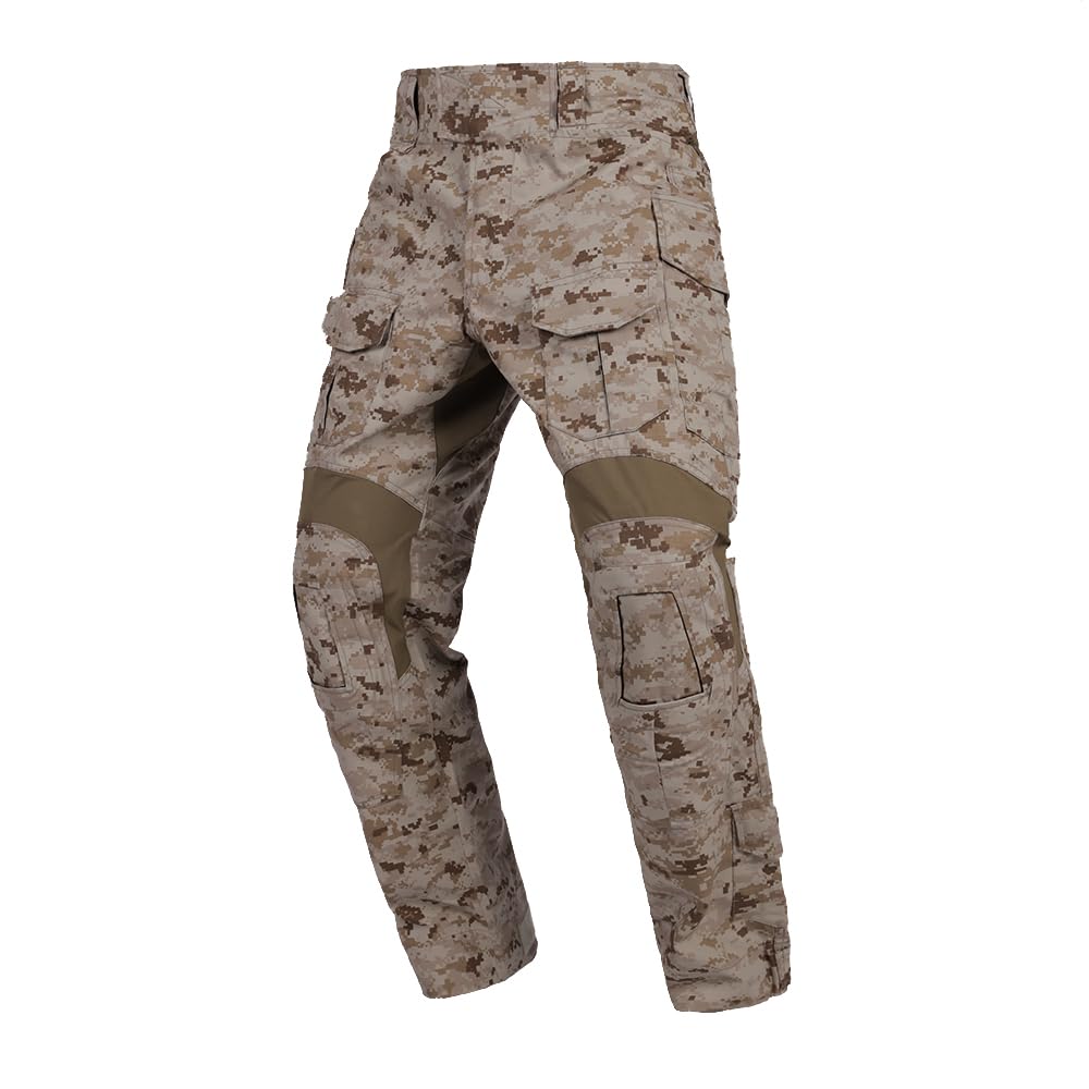 emersongear Gen3 Paintball Pants with Knee Pads,Military Combat Trousers Army Airsoft Combat BDU Pants AOR1