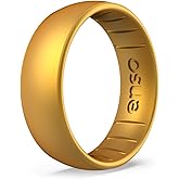 Enso Rings Classic Elements Silicone Ring | Made in The USA | Comfortable, Breathable, and Safe