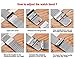 Luxury High-end Fashion Watch Mesh Band Metal Milanese Strap Deluxe Replacement Bracelet for Watch with Solid Safety Folding Clasp, 316L Stainless Steel