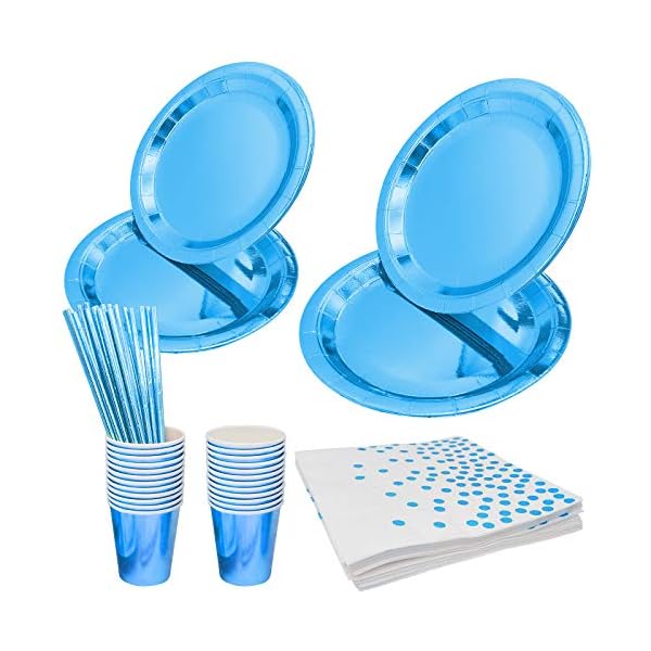 JLNGTHONG-Disposable-Tableware-Set-Paper-Plates-Cup-Napkins-Straws-Dinnerware-for-Birthdays-Party-99-pieces JLNGTHONG Party Tableware Set, Paper Plates, Cup, Napkins, Straws, Disposable Party Supplies Paper Dinnerware for…