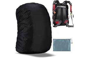 Evotopf Waterproof Backpack Rain Cover with Anti Slip Buckle Strap for Camping, Hiking, Traveling, Hunting, Biking, 15-80L