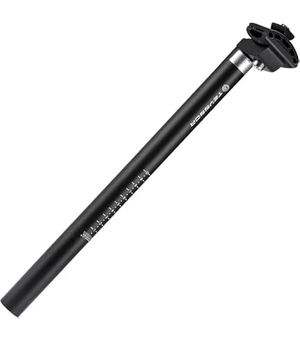 Atom Bikes Hardass Seatpost – 7/8” 22.2mm Solid 6061-T6 Aluminum, Polished, Universal Fit
