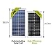 Newpowa 100W Ultra Lightweight Folding Panels with Charge Controller and Wiring RV,Camping,Boat (35W Mono)
