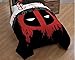 Jay Franco Deadpool Invasion Twin/Full Reversible Comforter (Official Marvel Product)
