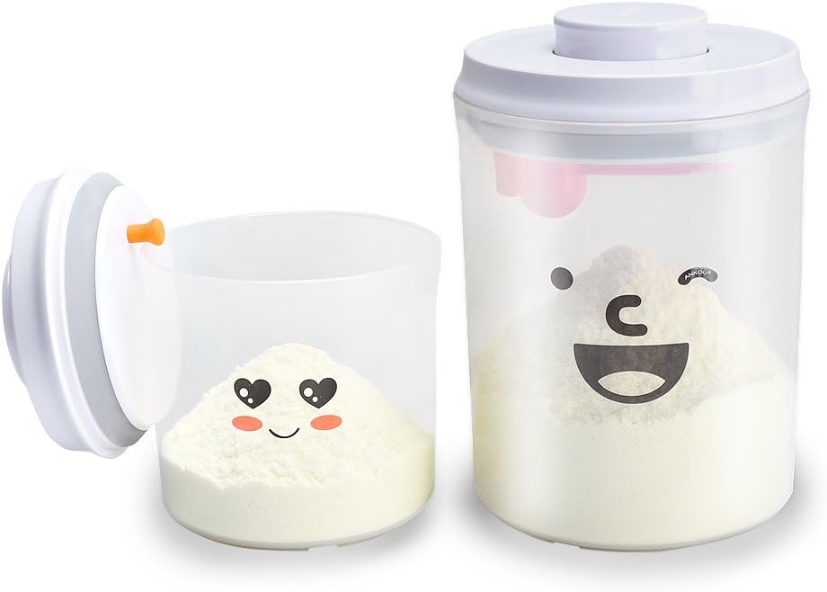 Formula Dispenser Airtight BPA Free Milk Powder Container Portable