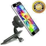 AccessoryBasics BASICS-N CAR CD BLADE Mount w/Universal Magnetic Cradle for Apple iPhone 6 5s 5 Samsung Galaxy S6 S5 S4 Edge Google Nexus 4 5 HTC ONE XIAOMI *Includes 1 YEAR Manufacture Direct Replacement Warranty*