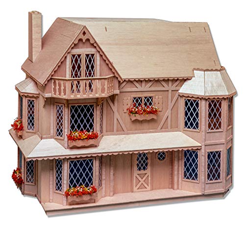 Greenleaf Harrison Dollhouse Kit 1 Inch Scale Dollhouse Maker