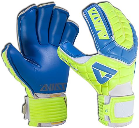Aviata Soccer Goalkeeper Gloves: Aviata Magnetik Roll Pro Hi-Vis 9