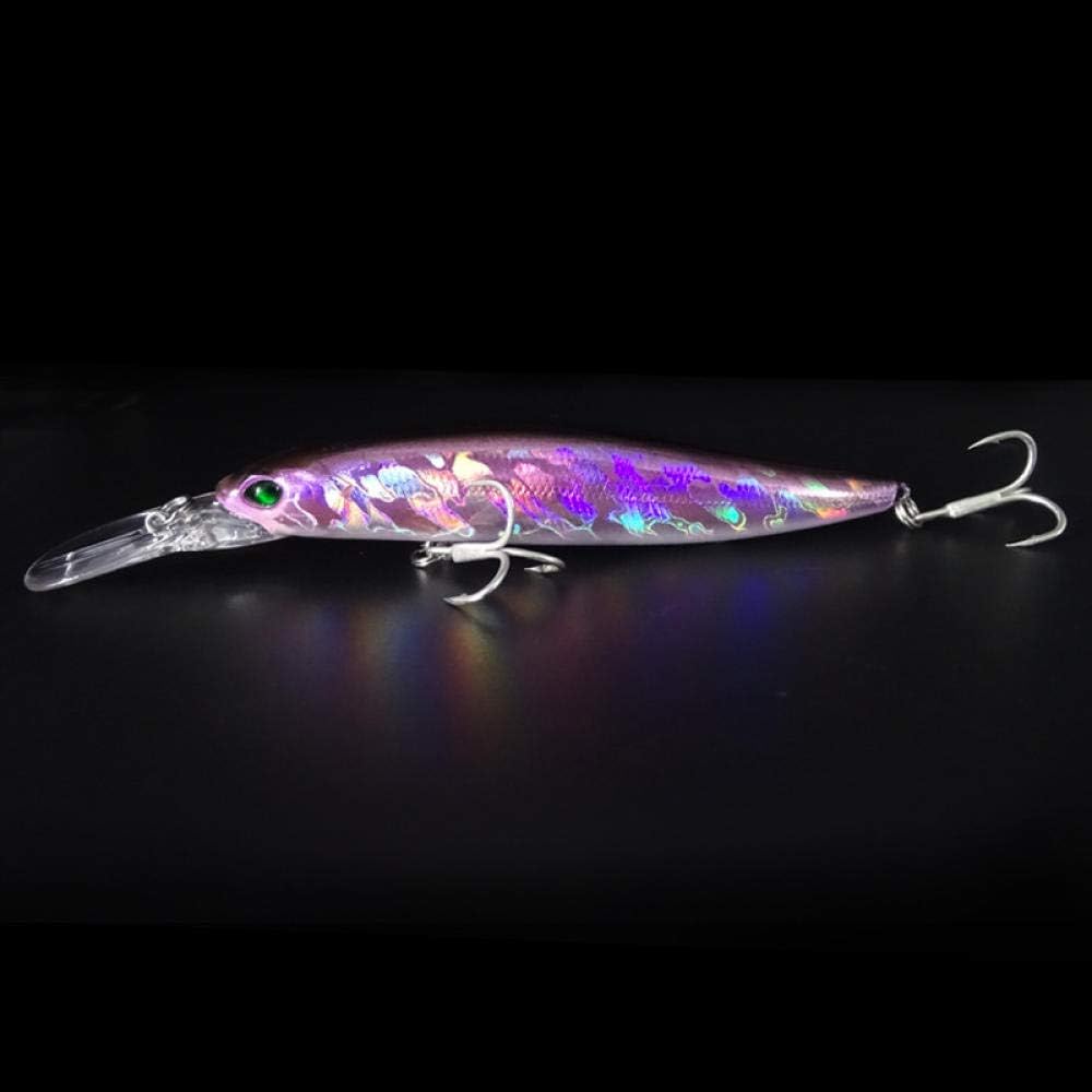 Chenminmin Fishing Lures Set Deep Diving, Floating, Water, Long-Range, Road, Bait, Cockroach, Squid, Squid, Fake Bait, Hard Bait, Far-Distance Feeding-Phantom_Small 7 G