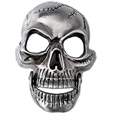 POSKLA Skull Head Belt Buckle For Mens Western Cowboy