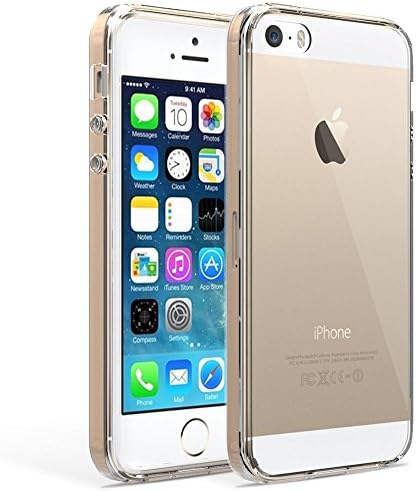 iPhone 6s Case, Teclan [Crystal Clear] Anti-scratch Clear Back Panel + Bumper Cover Shock-absorption TPU Bumper for iPhone 6 [4.7 Inch] / 6s [4.7 Inch] - Crystal Clear