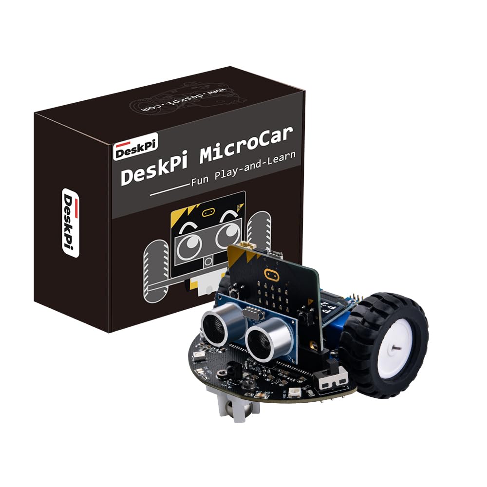 Mua GeeekPi DeskPi MicroCar Microbit Mini Cutebot Kit Suitable for BBC ...