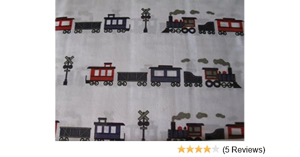 Amazon Com Charles Street Kids Collection Twin Sheet Set Train