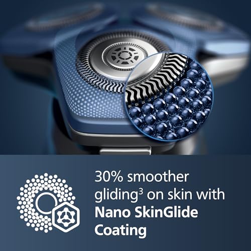 Philips Shaver Series 7000 Wet & Dry Electric Shaver & Nose Trimmer 3000 Bundle, SkinIQ Technology with Steel Precision Blades, Pop-up Trimmer, Travel Case, Cleaning Pod, Amazon Exclusive, ‎BD0101AZ