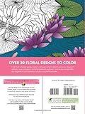 Image de Creative Haven Floral Designs Coloring Book (Creative Haven Coloring Books)
