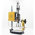 YVOKERN Hot Foil Stamping Machine 10X13cm Manual Heat Press for Leather and Paper Craft Embossing Brass Mold Logo Wood Branding