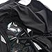Zohamung Mid Rise String Adjustable Bathing Suit Tie Side Hipster Ruched Swimwear Bottoms Black