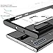 TOZO for Samsung Galaxy Note 10 Plus Case PC + TPU Clear Hard Back Panel Hybrid PC+TPU Protect Cover Shock Absorption Back-Transparent Bumper for Samsung Galaxy Note 10+ 5G Black