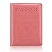Passport Holder Case, ACdream Protective Premium PU Leather RFID Blocking Wallet Case for Passport, Light Pink