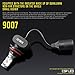 BEAMTECH 9007 LED Headlight Bulb, 50W 6500K 8000Lumens Extremely Brigh CSP Chips Conversion Kit