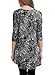 BAISHENGGT Women's Sleeveless Printed Flare Tunic Top XX-Large Black Paisley