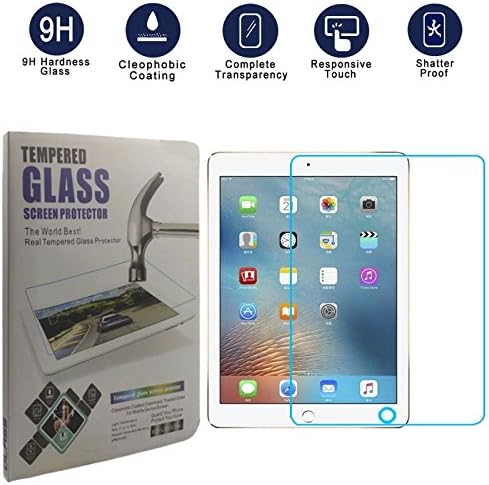 iPad Pro 12.9'' Screen Protector, KYAL [.3mm Tempered Glass] [Bubble-Free] Screen Protector for Apple iPad Pro 12.9 inch
