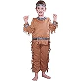 ReneeCho Kid’s Indian Costume Boys Girls Halloween Outfit Party Field