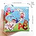 FunsLane Soft Cloth Books for First Year Babies, Non-Toxic, Fabric Colorful Crinkle Books, Baby Gift Educational Toys, Baby Shower Present for Boys and Girls(Pack of 3)